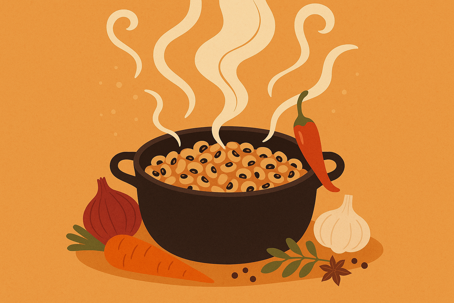 Smoke flavor alternatives for vegetarian black eyed peas