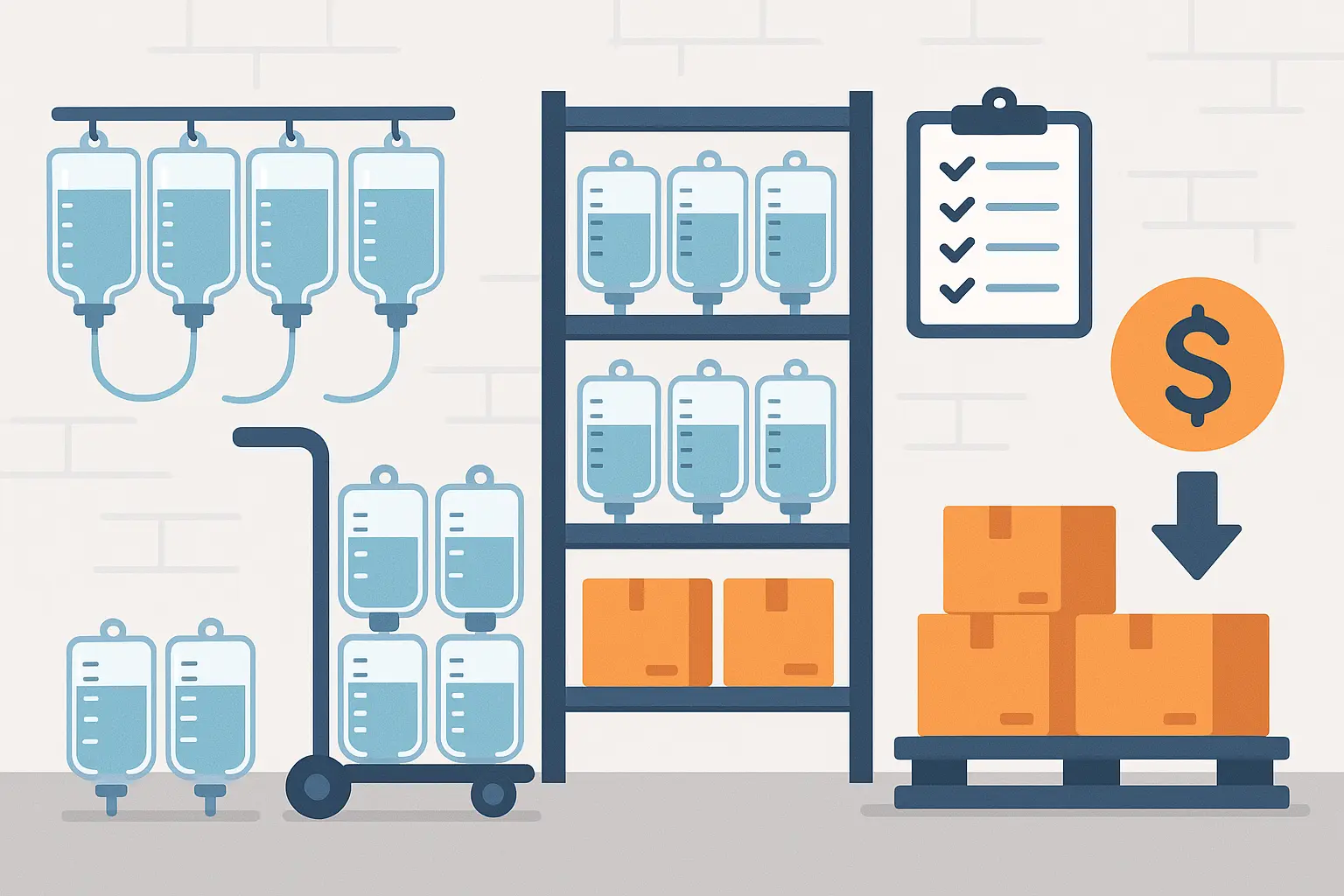 Bulk IV fluid purchasing strategies