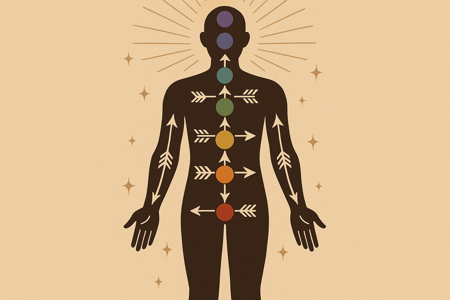 Spiritual arrow tattoo energy direction