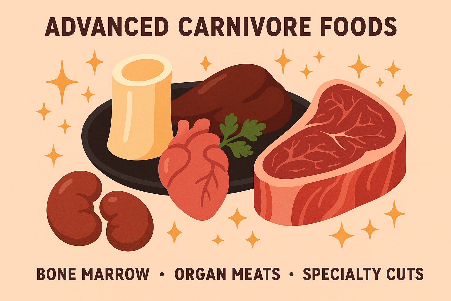 Advanced carnivore diet foods