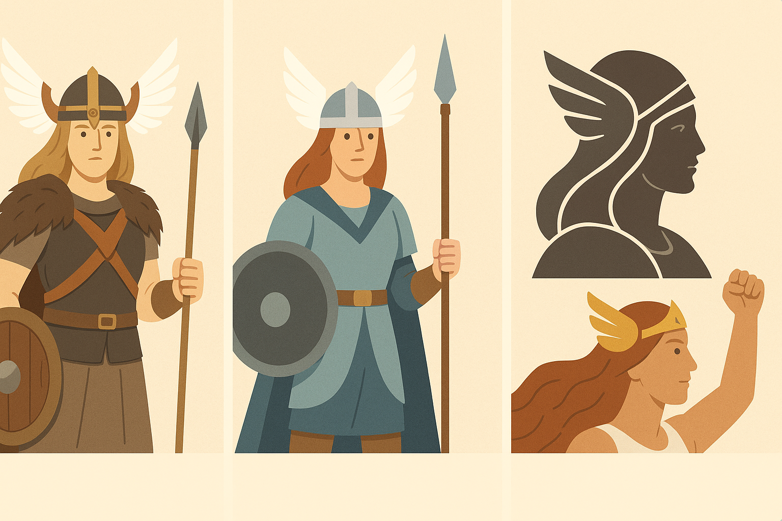Comparison of valkyrie tattoo design categories