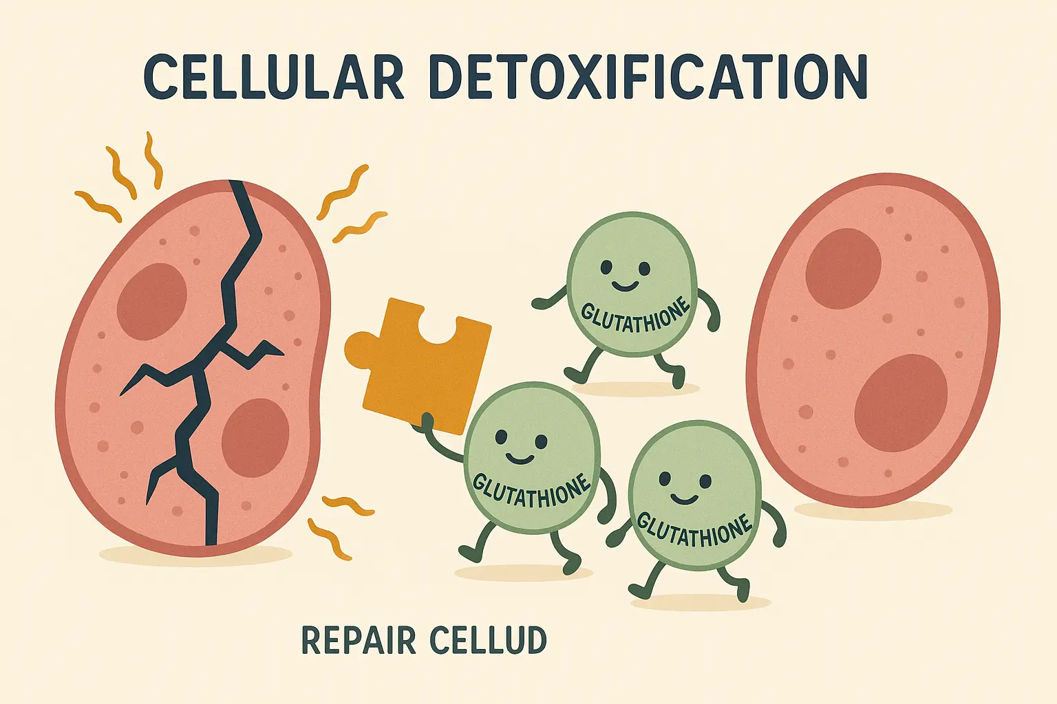 Glutathione detox recovery process