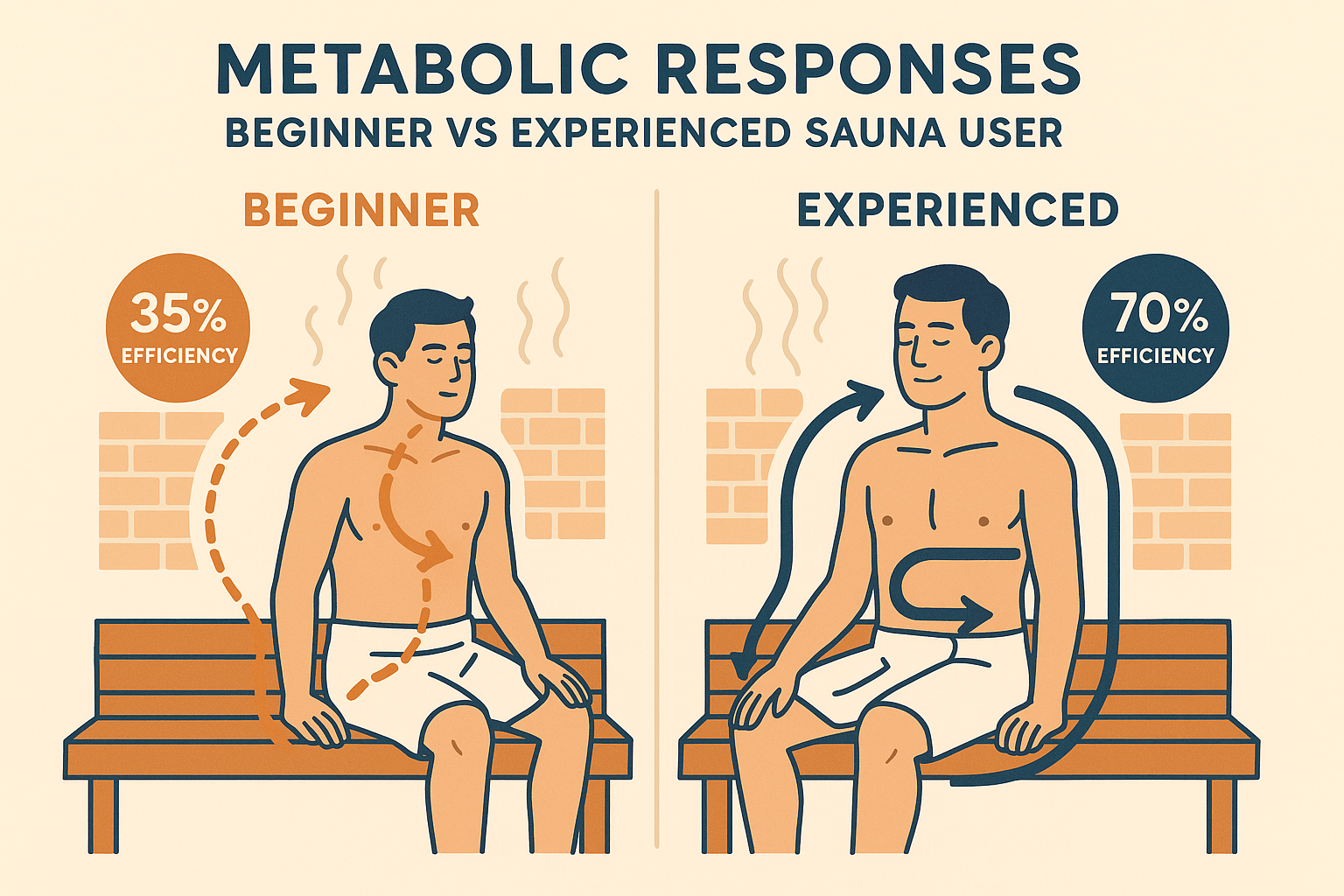 Cardiovascular adaptation to regular sauna use