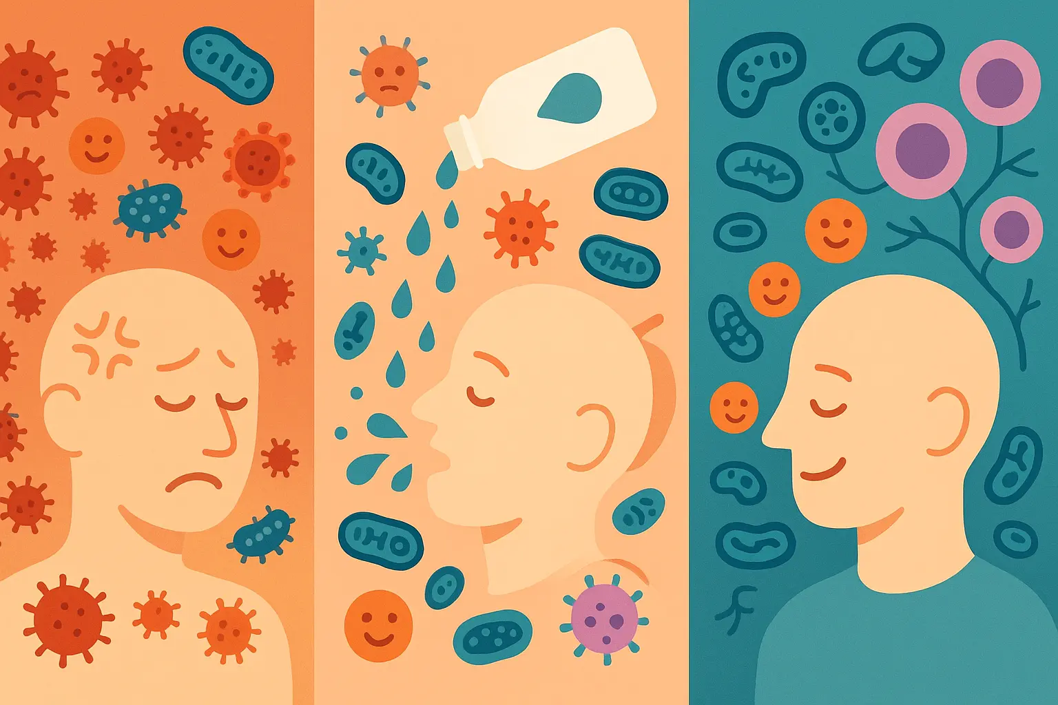 Three-phase hangover recovery timeline