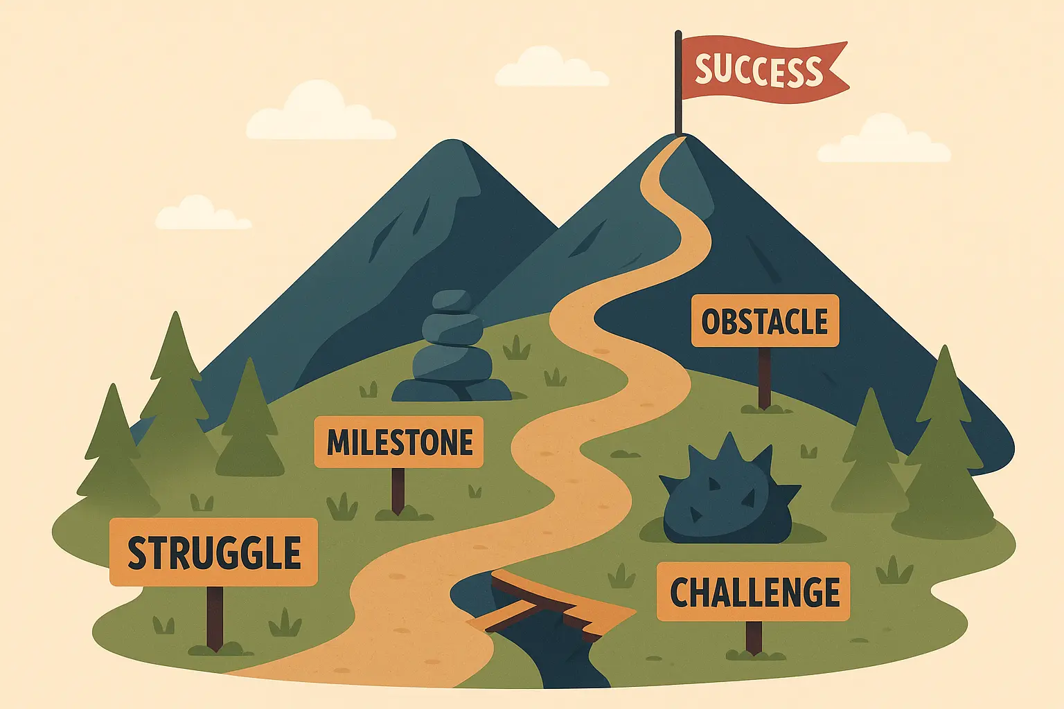 Story selection criteria visualization