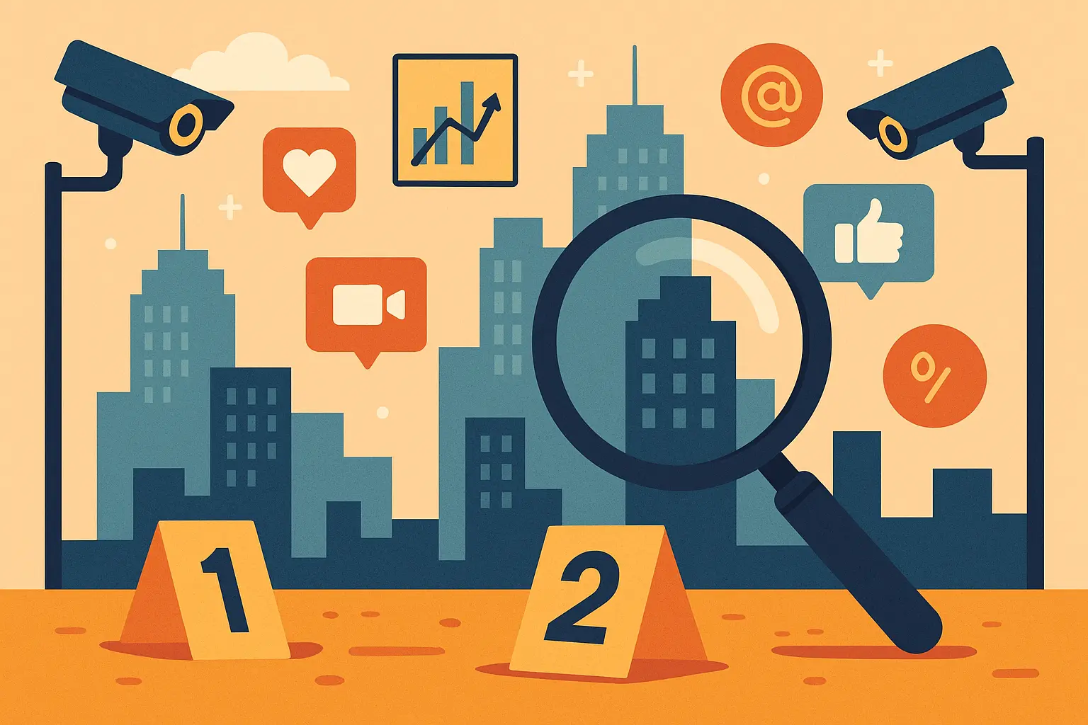 Contemporary social commentary through mystery