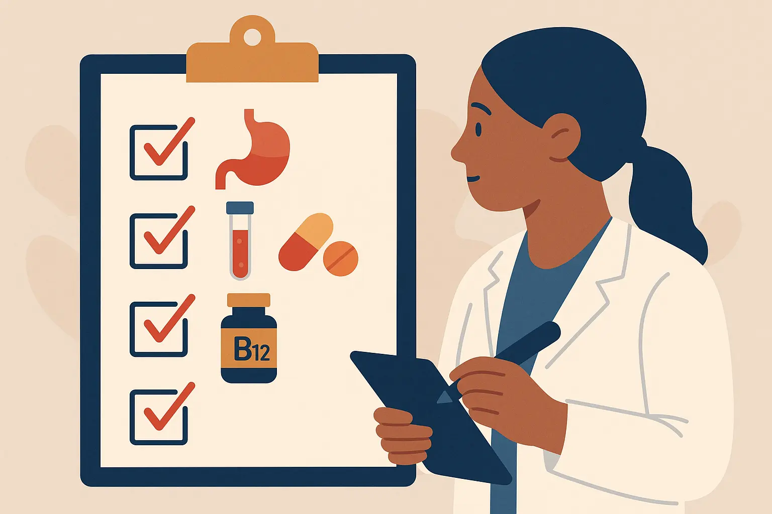 B12 optimization protocol checklist