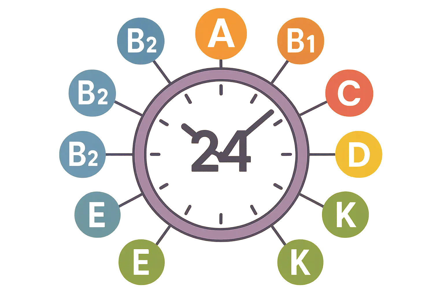Circadian rhythms affecting IV therapy timing