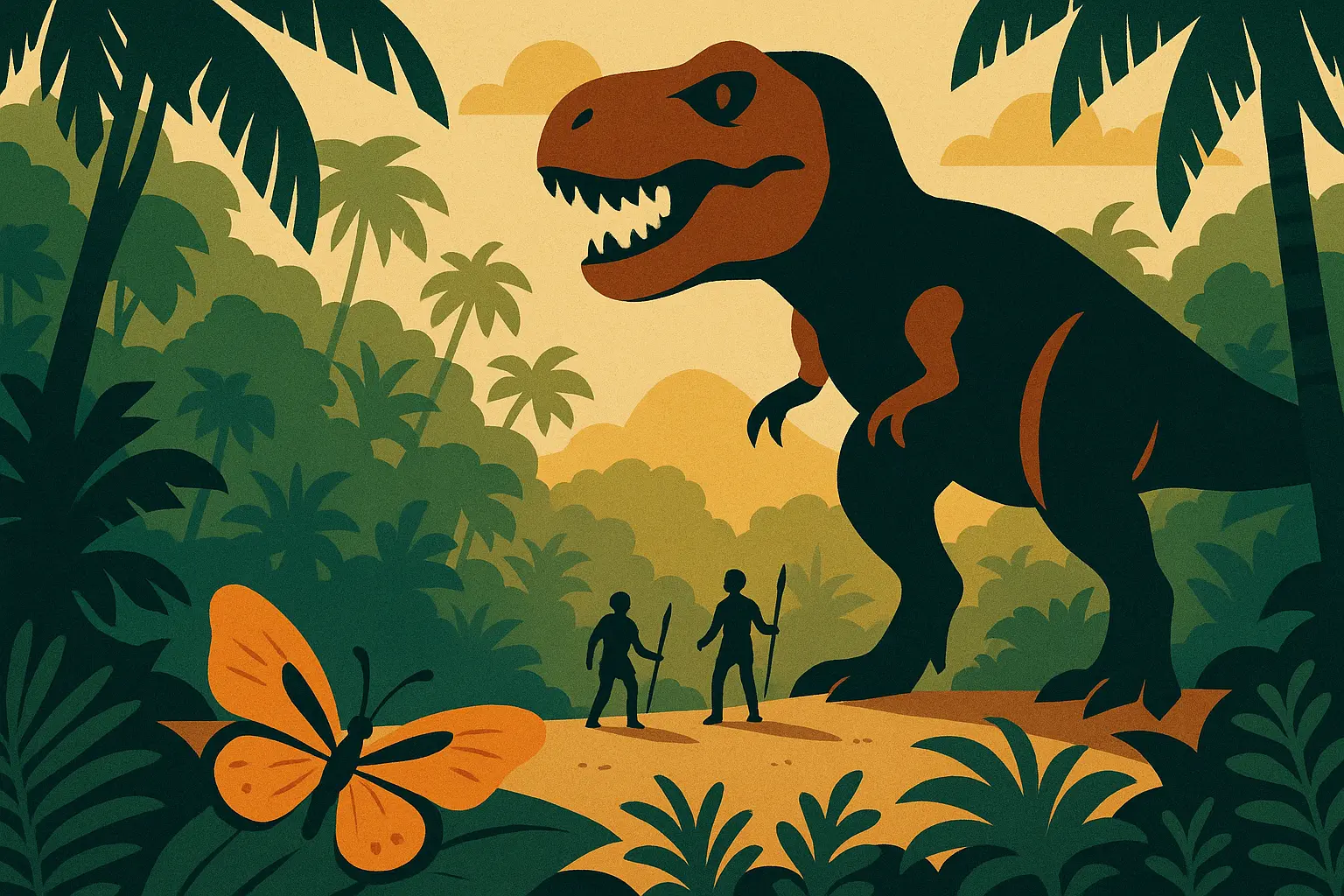 Ray Bradbury time travel and space exploration themes