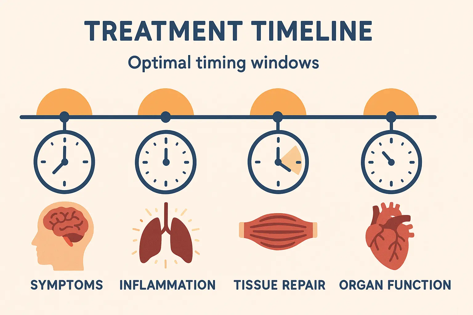 Exosome therapy timing and preparation