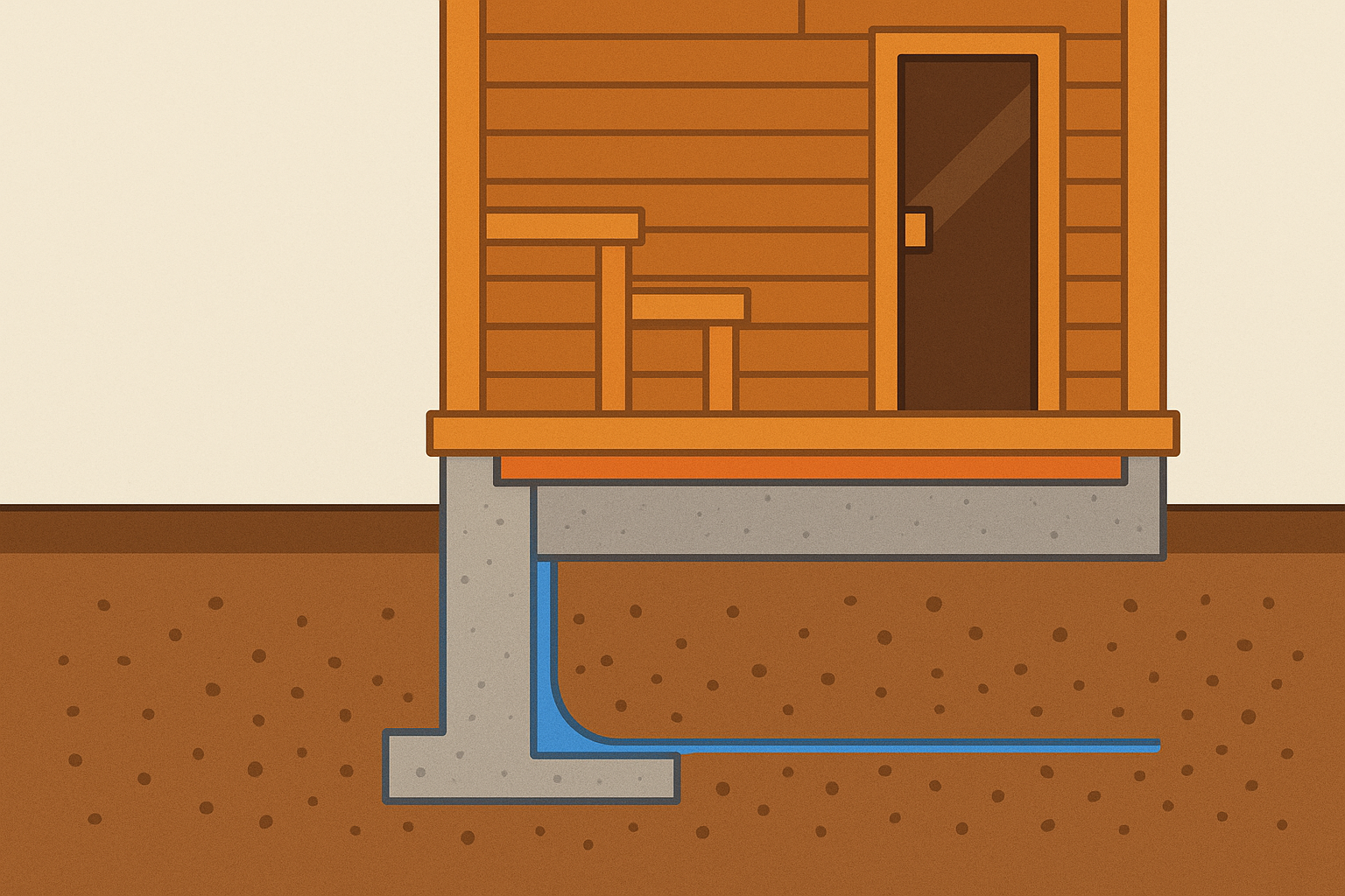 Foundation thermal engineering diagram