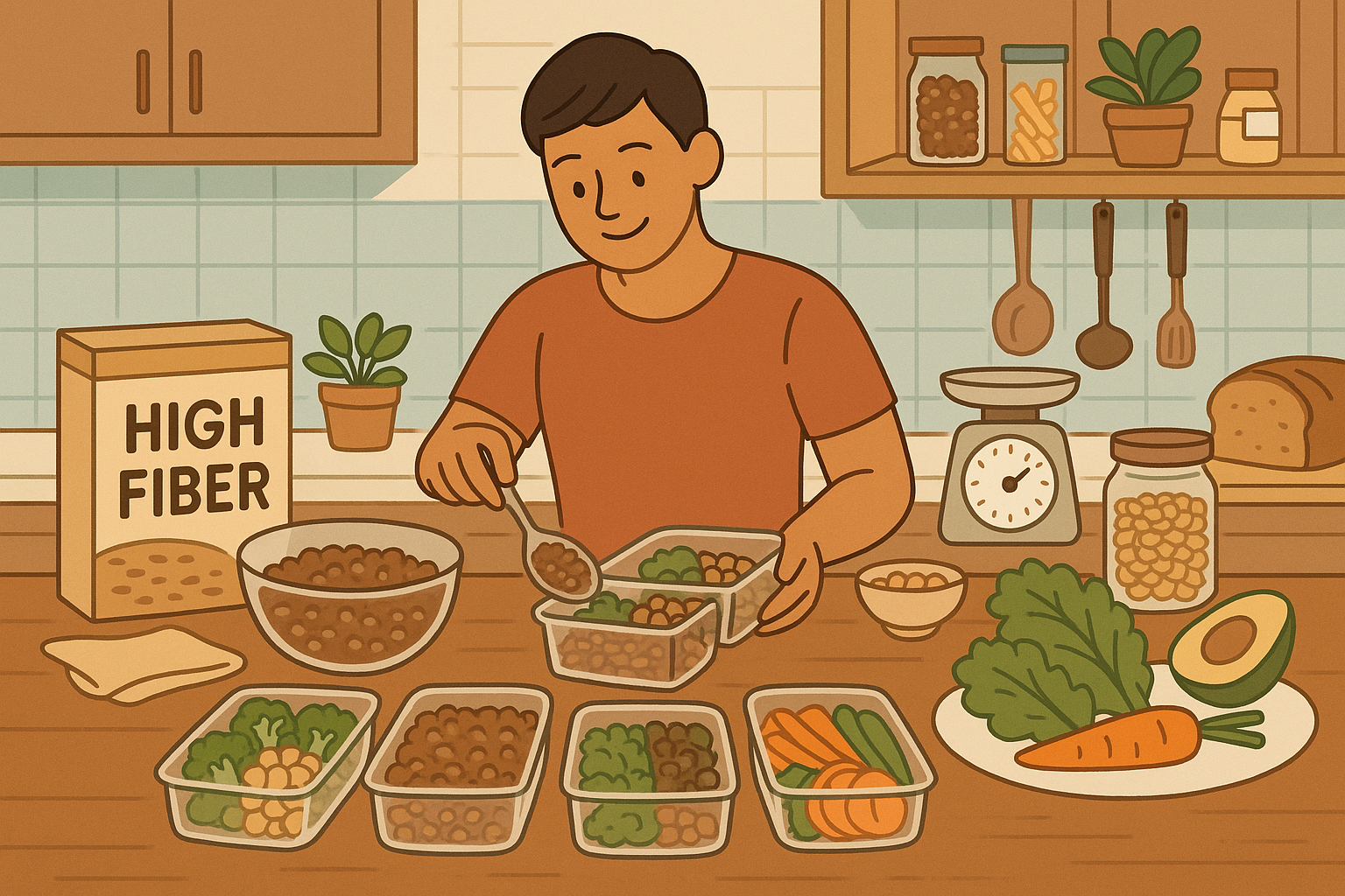 Fiber lifestyle integration tracking