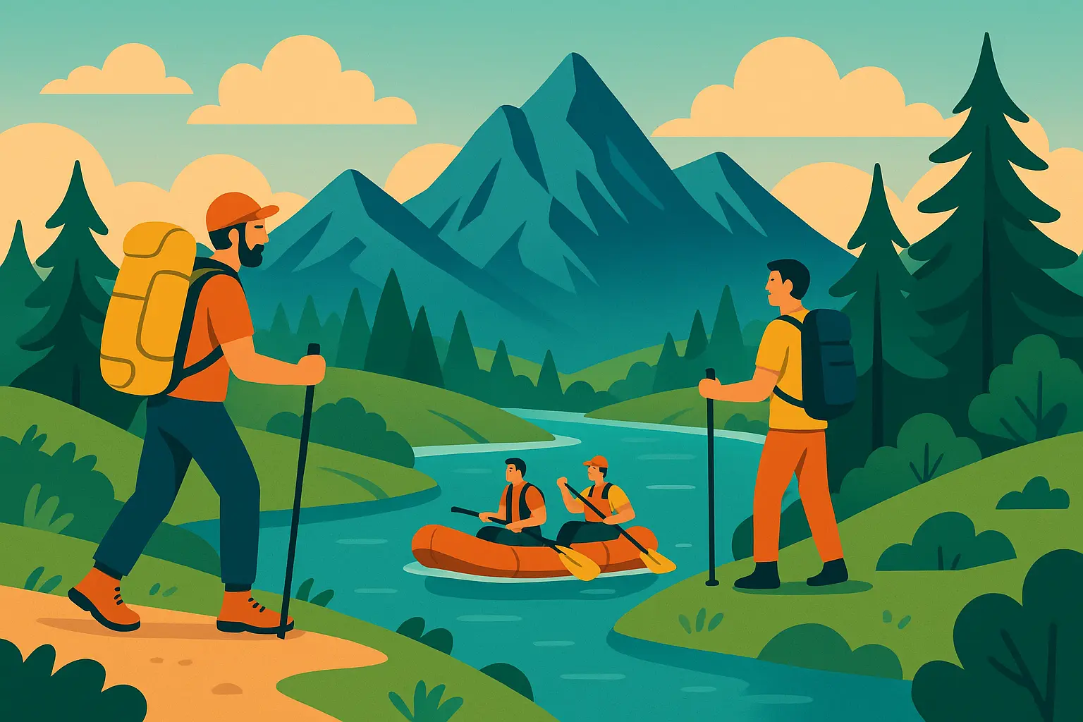 Adventure bachelor party destination