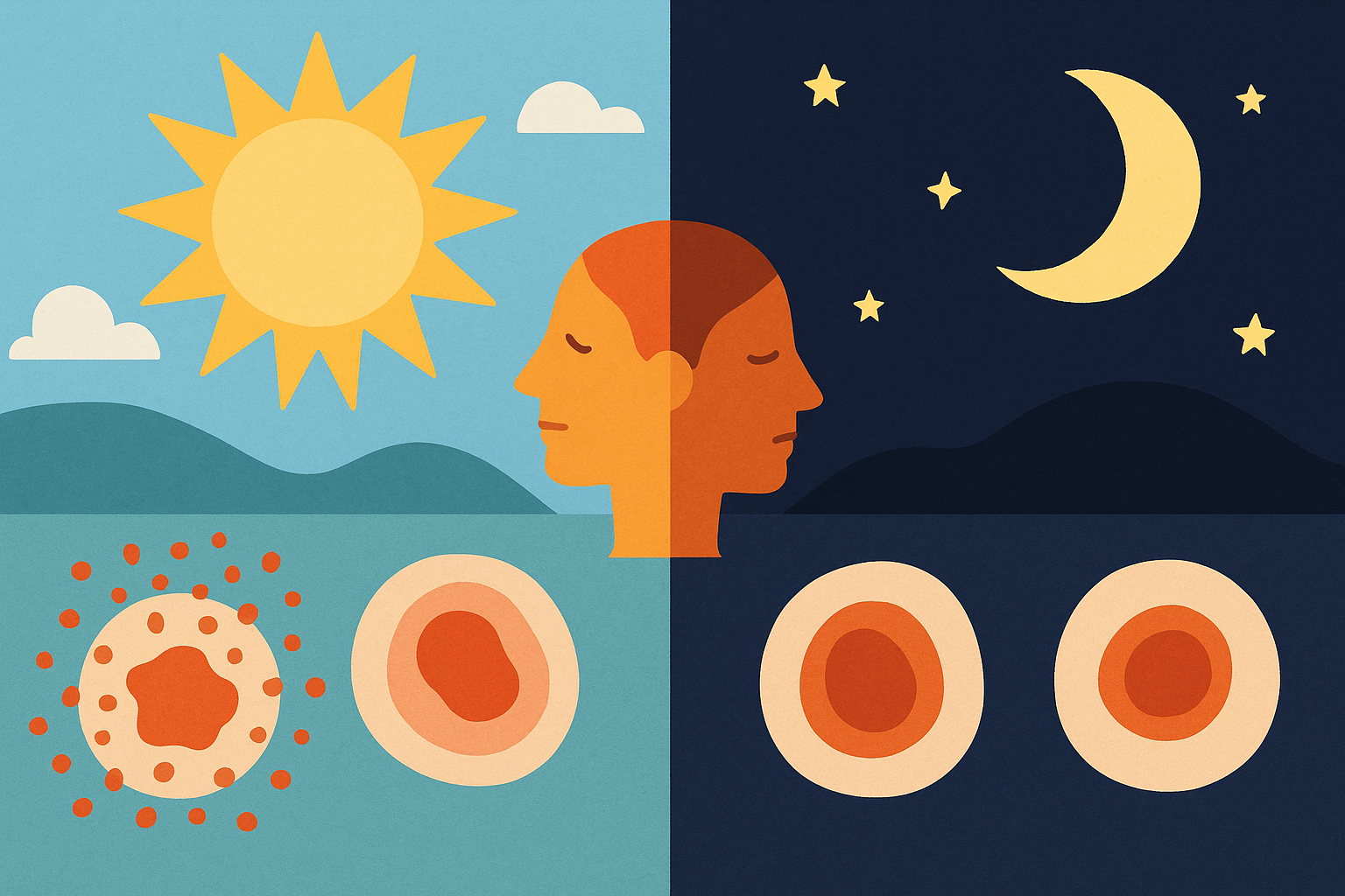 Circadian rhythm optimization for sciatica healing