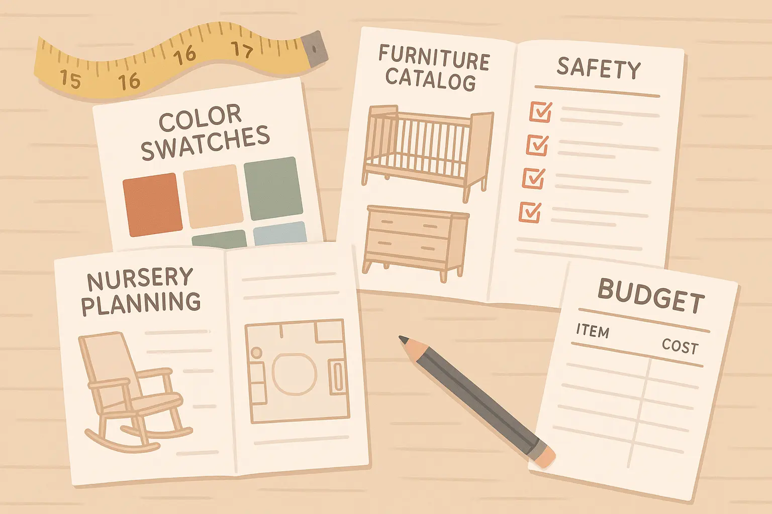 Baby girl nursery planning essentials