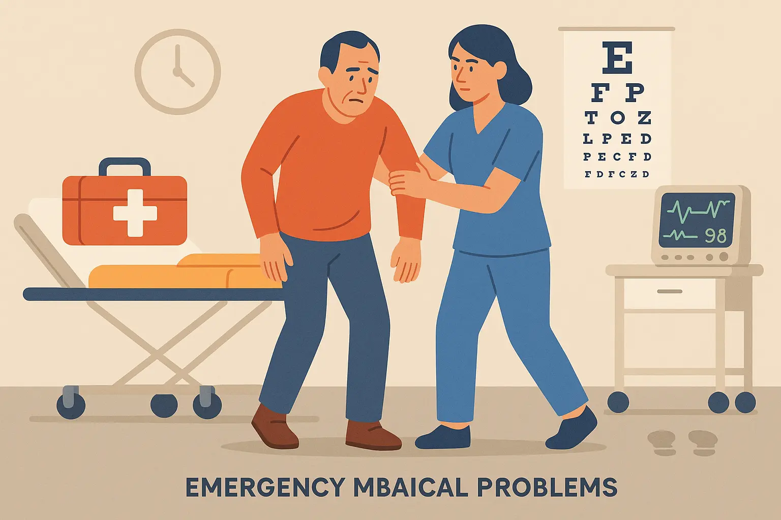 Emergency balance problem warning signs