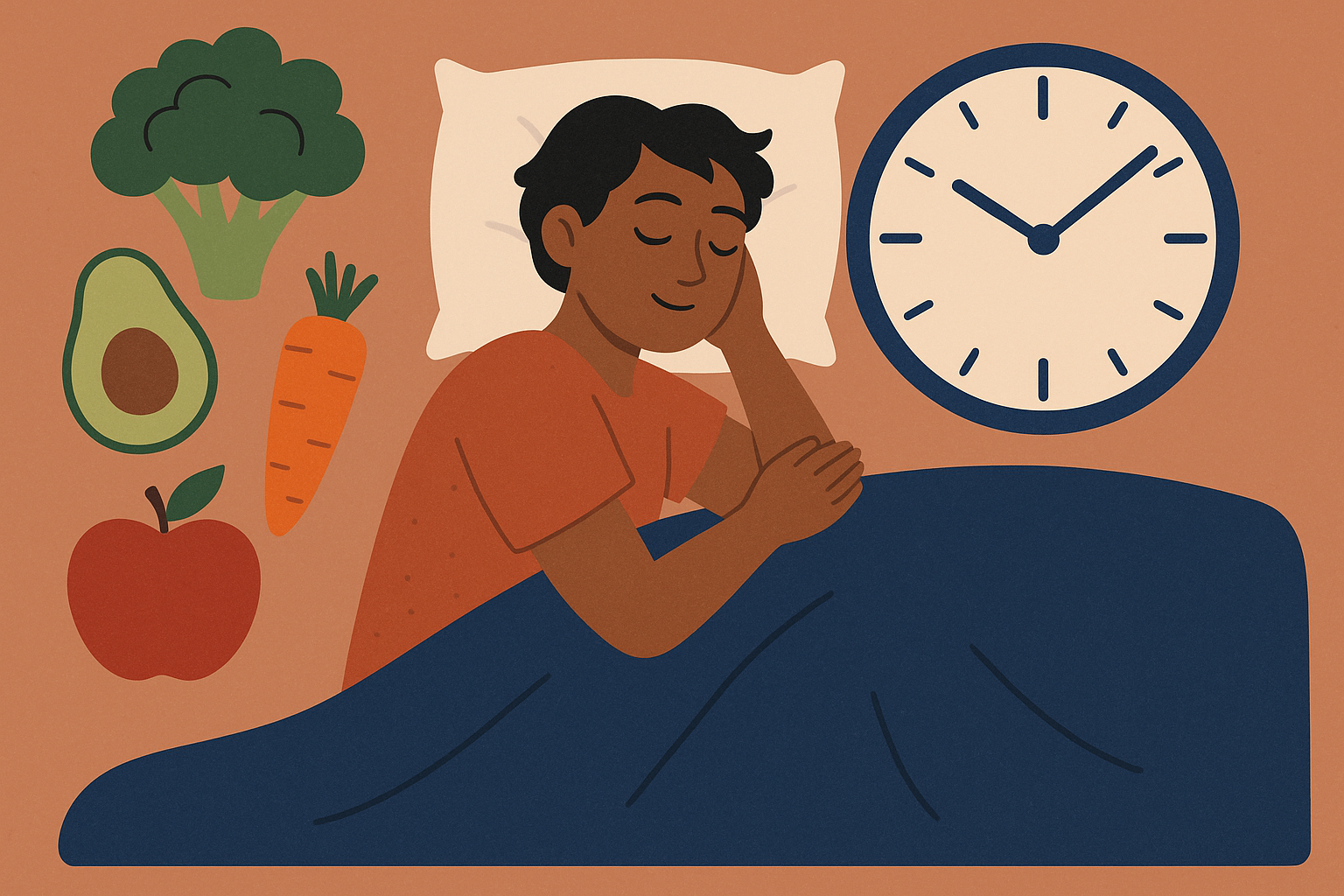 Sleep changes during raw food transition