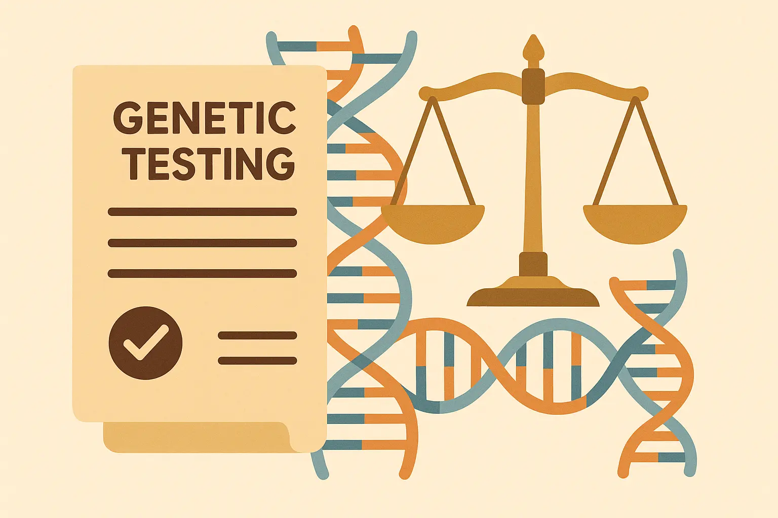 Legal documents and DNA testing