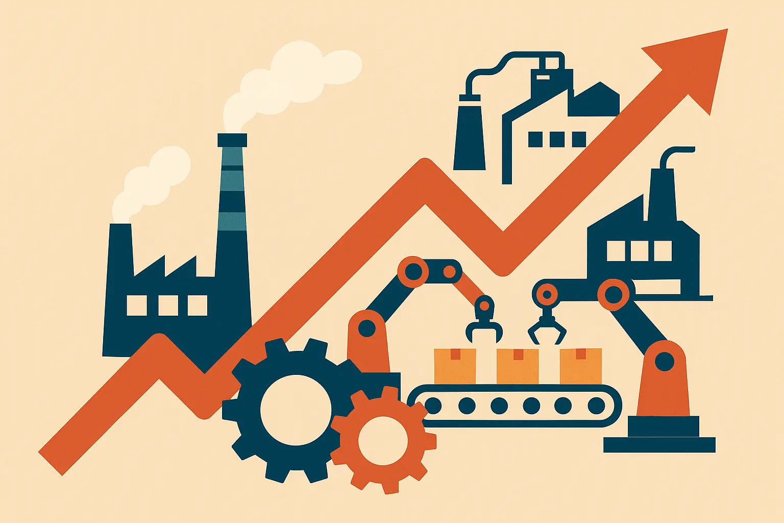 Manufacturing and industry titans success