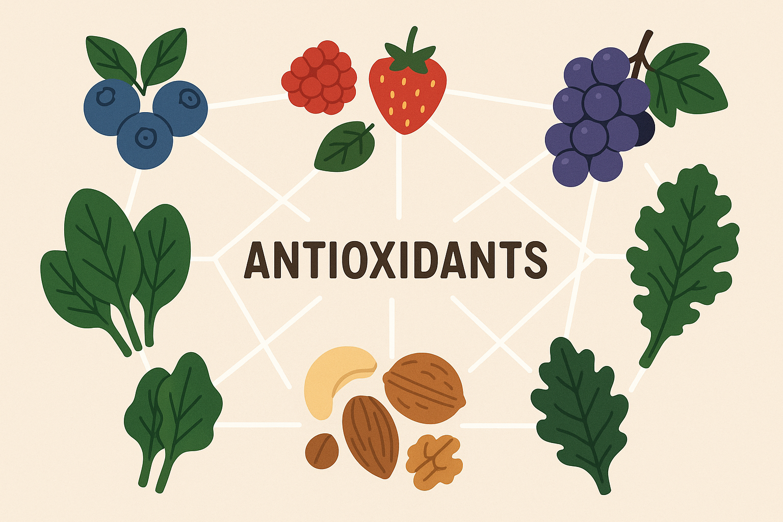 Antioxidant stacking for metabolic benefits