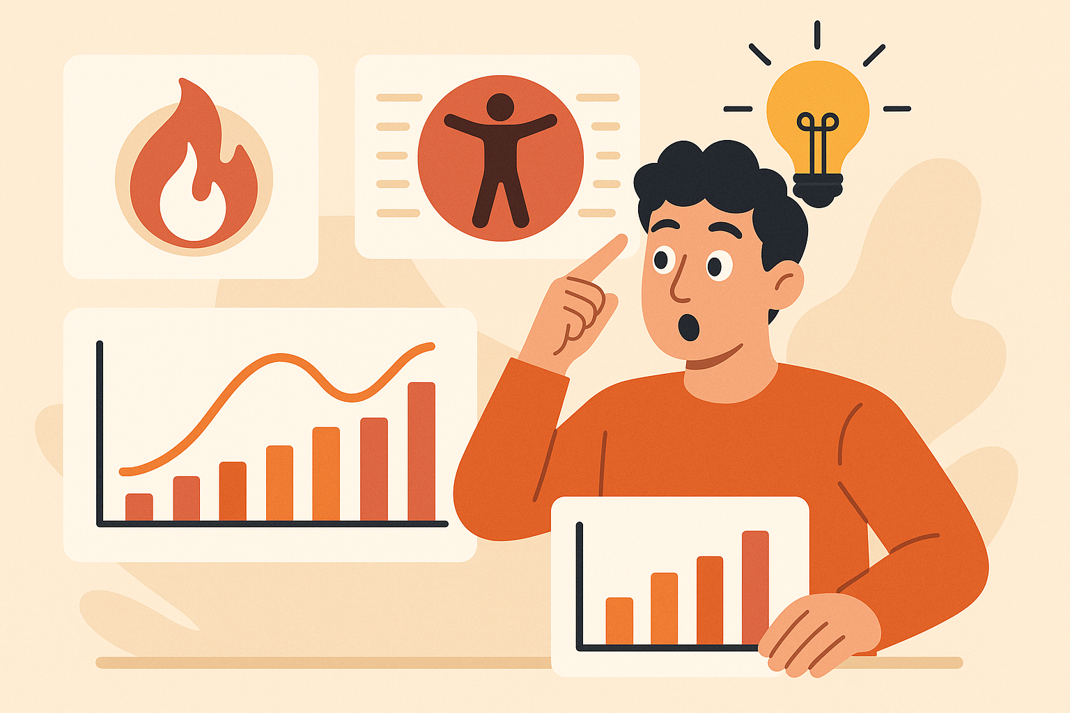 Daily energy expenditure breakdown