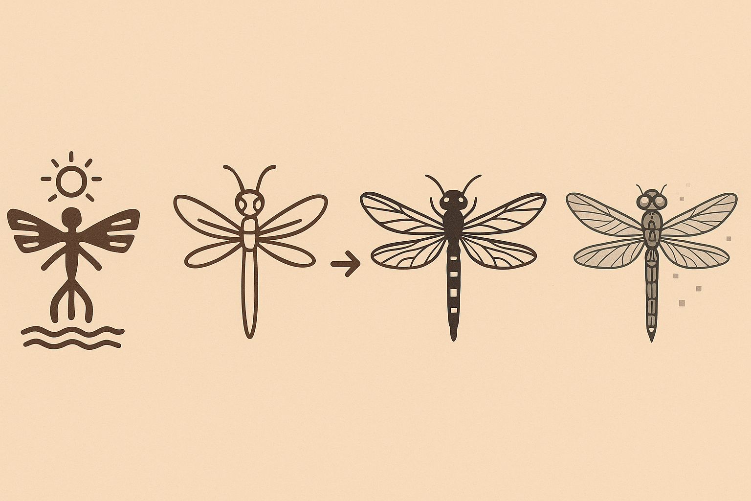 Personalized dragonfly tattoo design technology