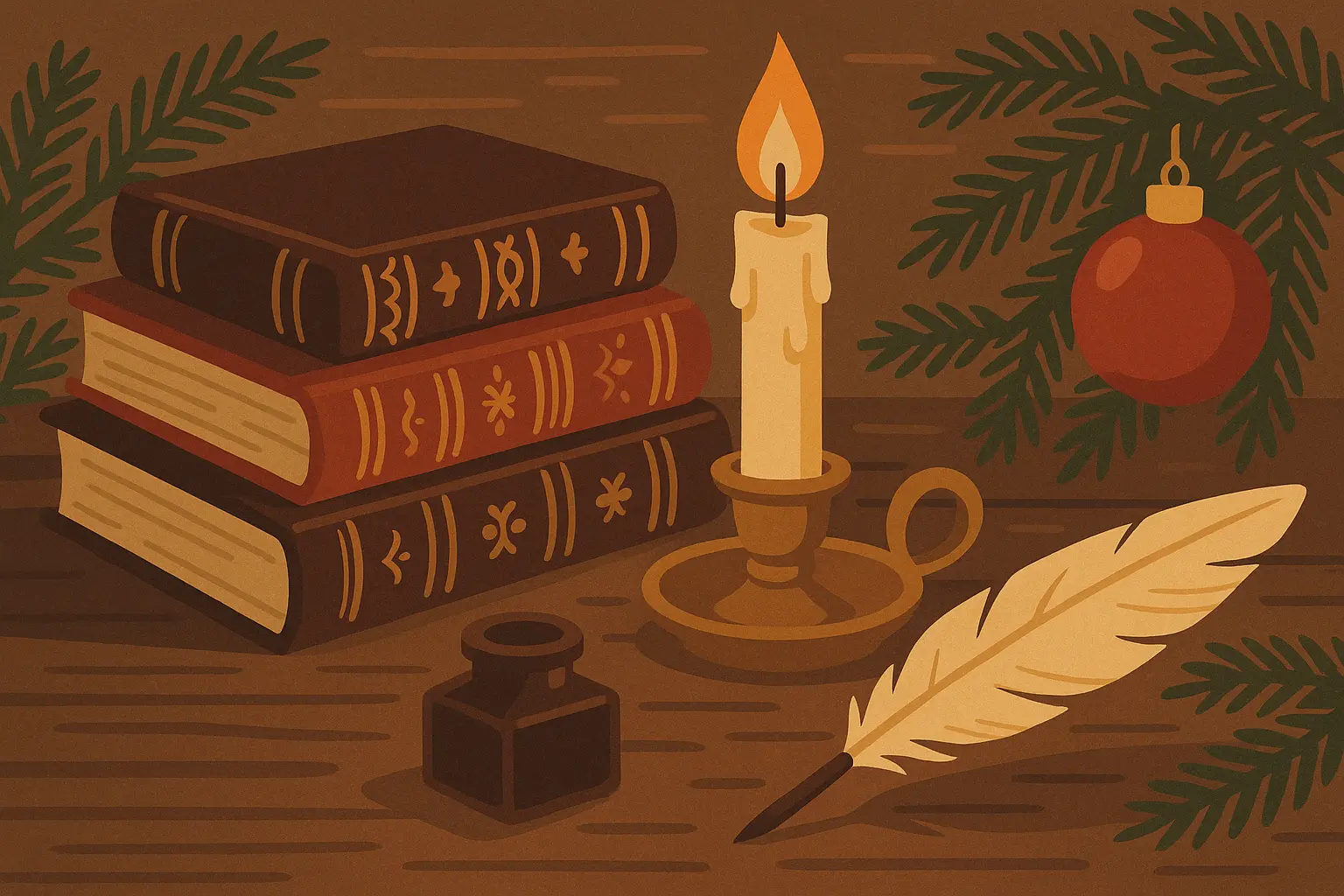 Vintage Christmas books and classic holiday tales