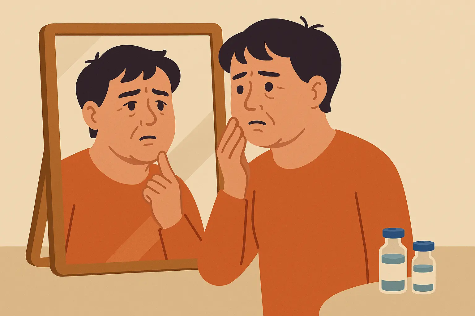 Ozempic face effects on facial appearance