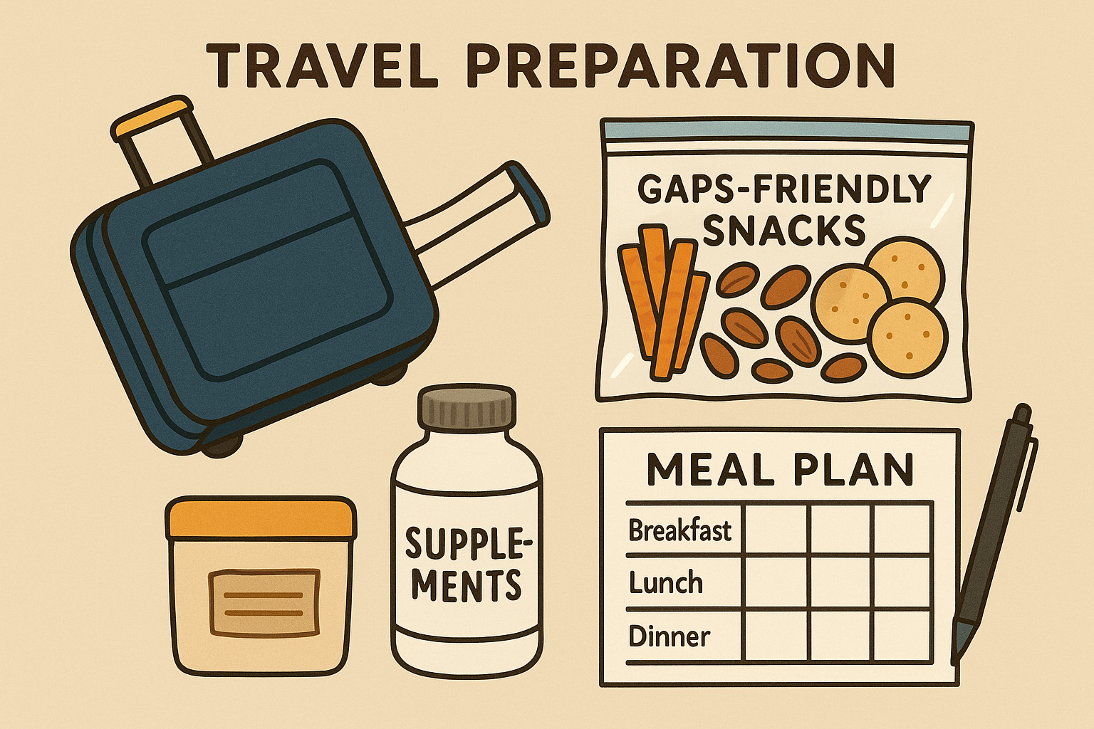 Travel preparation protocols