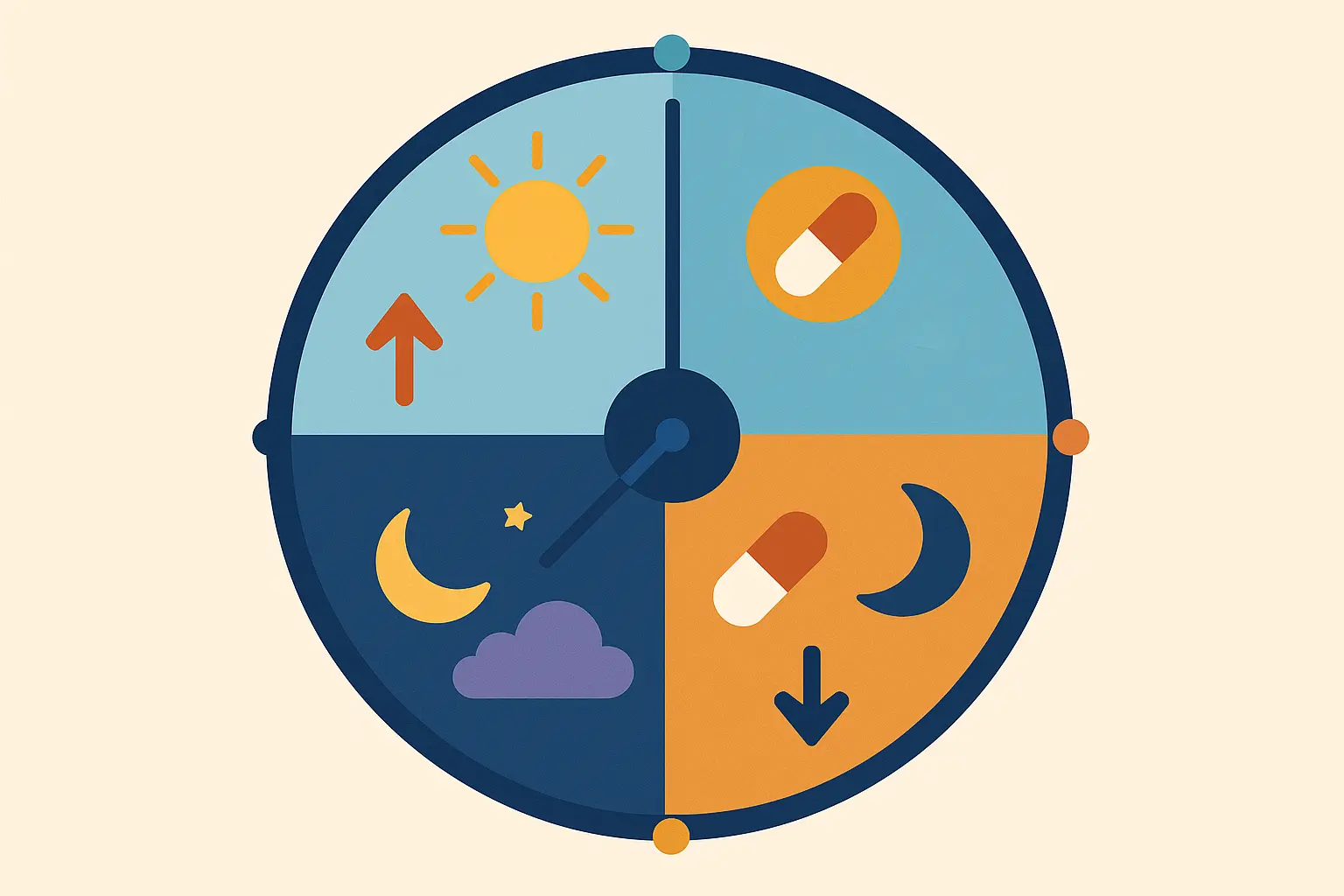 Circadian rhythm and B12 timing