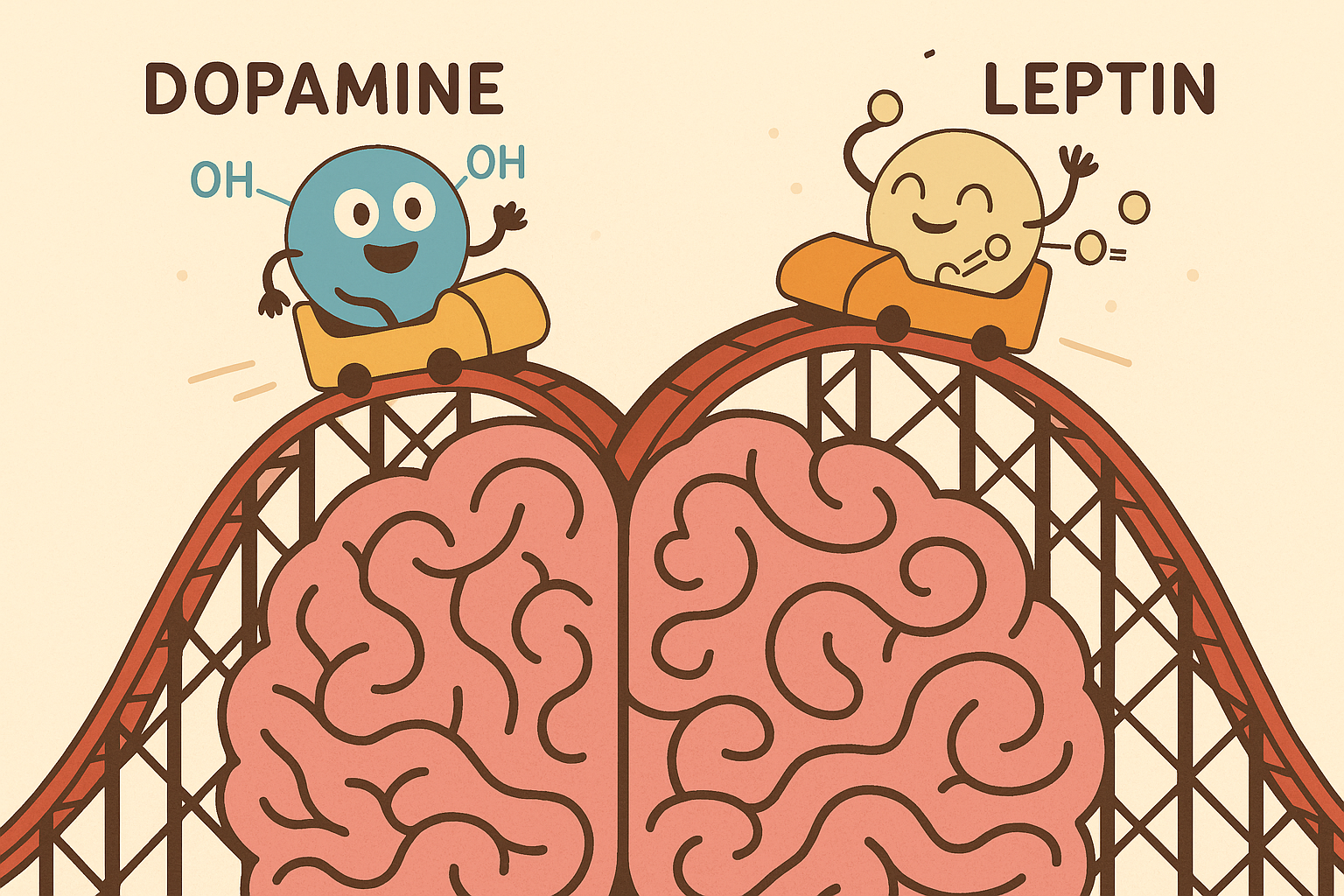 Brain reward system hijacked 500 calorie diet