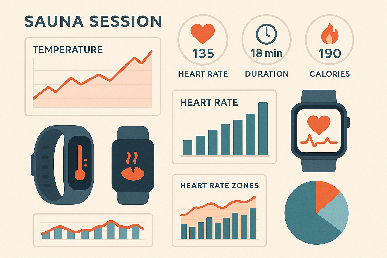 Modern Health Tracking with Saunas