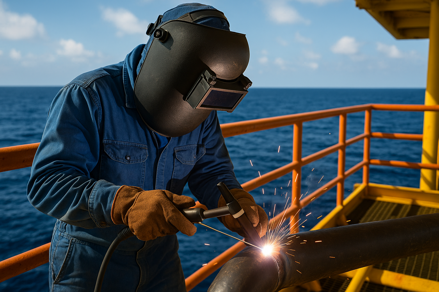 Maritime welding premium compensation
