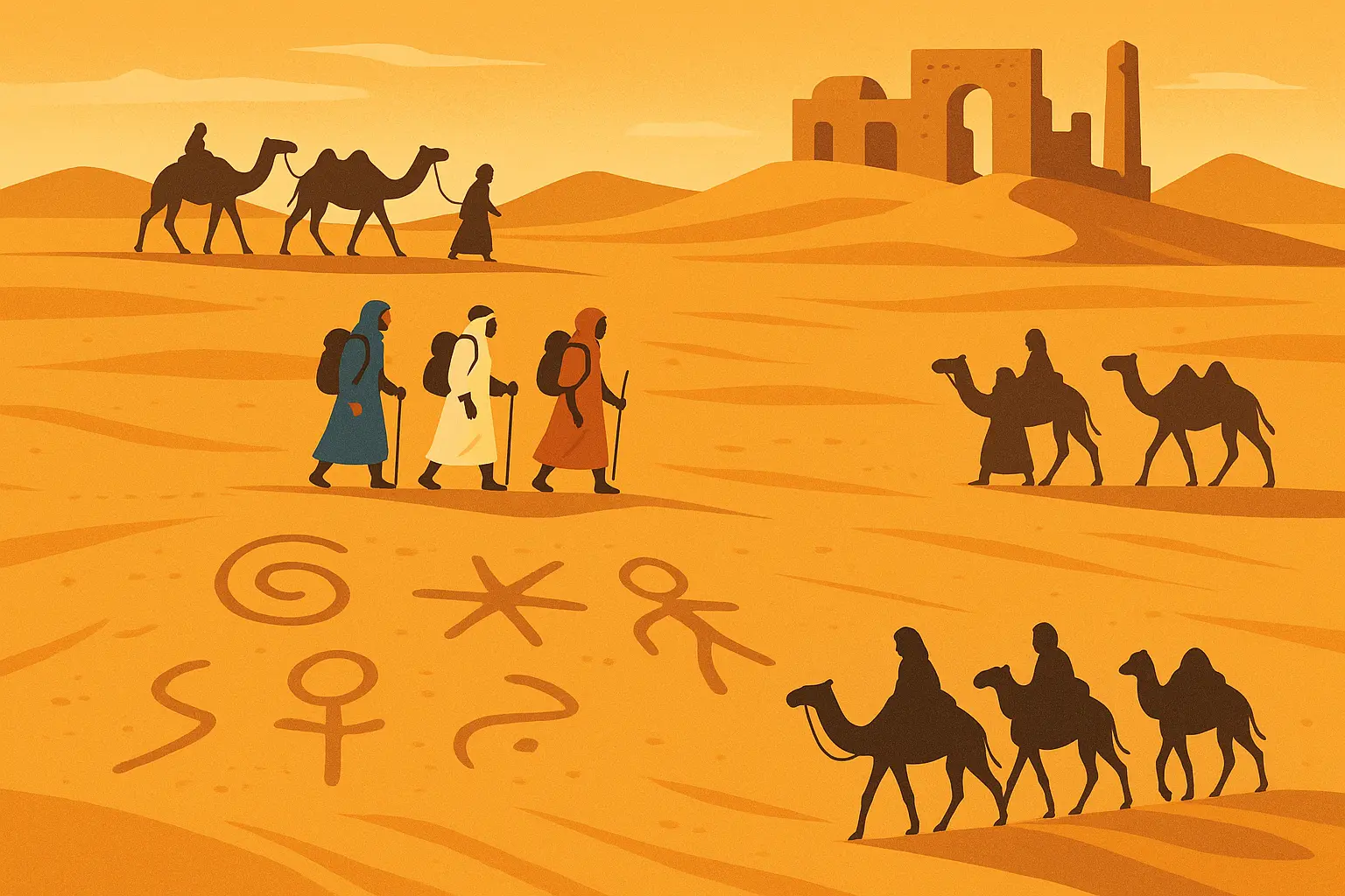 Desert survival epic narrative