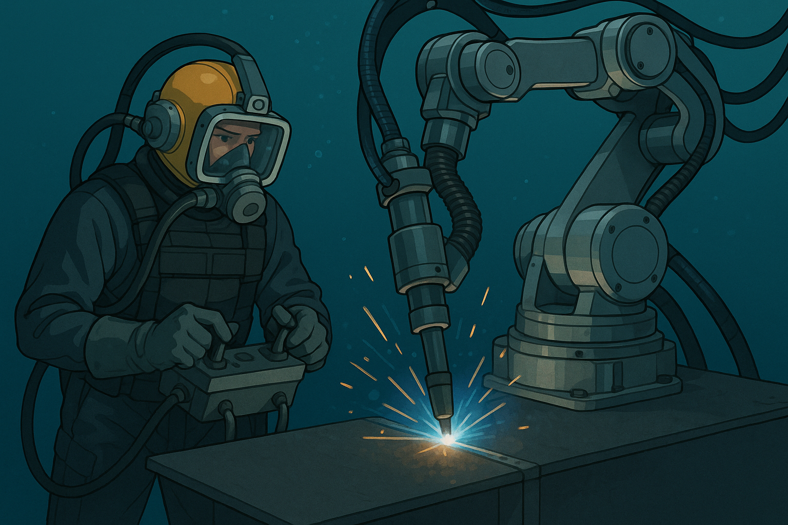 Technology changes in underwater welding
