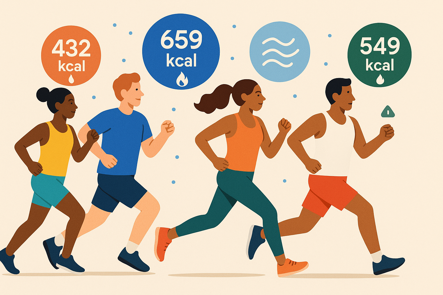 Personal metabolic blueprint for marathon calorie burn