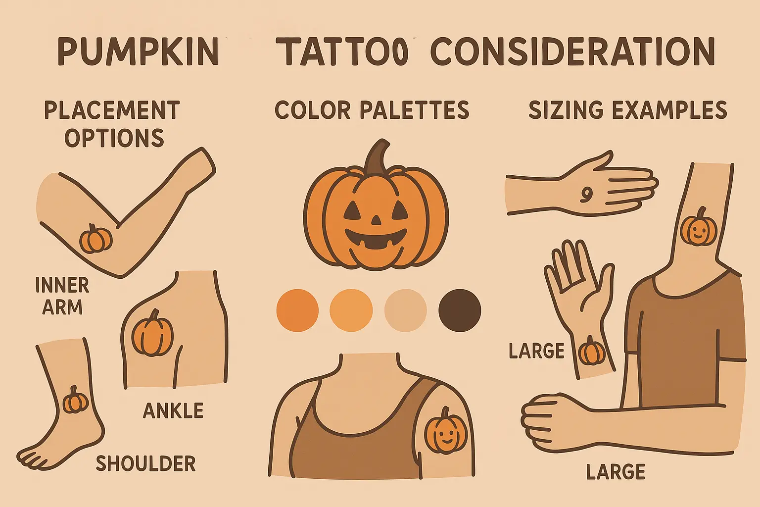 25 Best Pumpkin Tattoos That’ll Make You Fall in Love with Autumn Ink