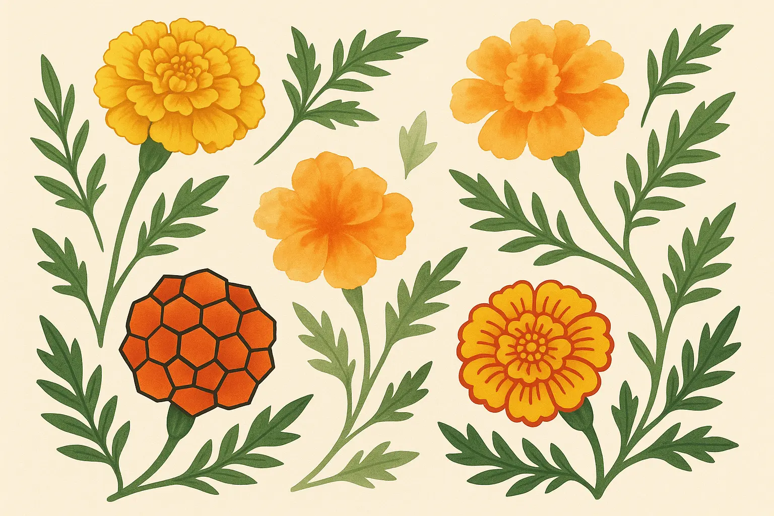 25 Marigold Tattoo Designs That’ll Actually Make You Want to Book an Appointment