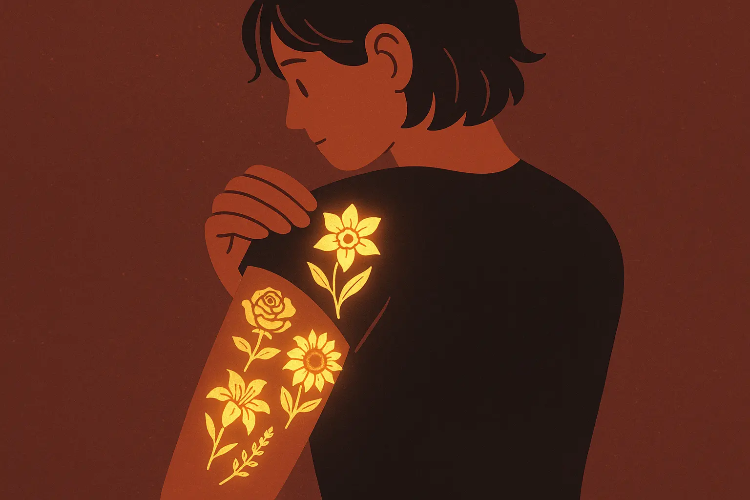 Flower tattoo meaning personal transformation journey