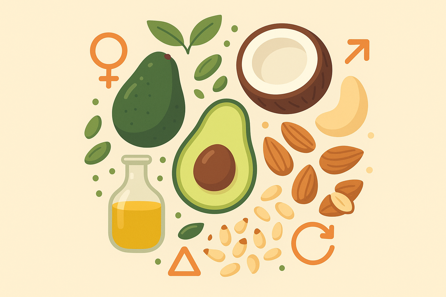 Plant fat cycling for hormone optimization