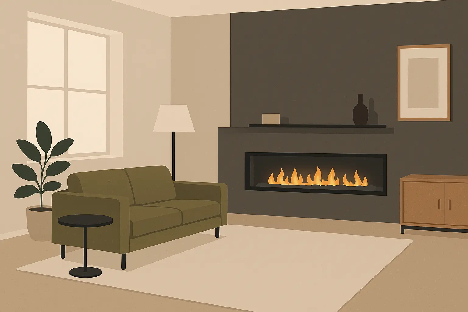 Modern Contemporary Fireplaces
