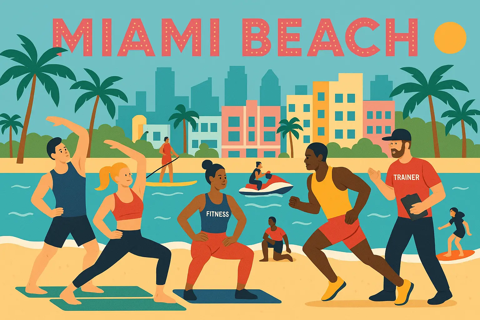 Miami sports and fitness professionals