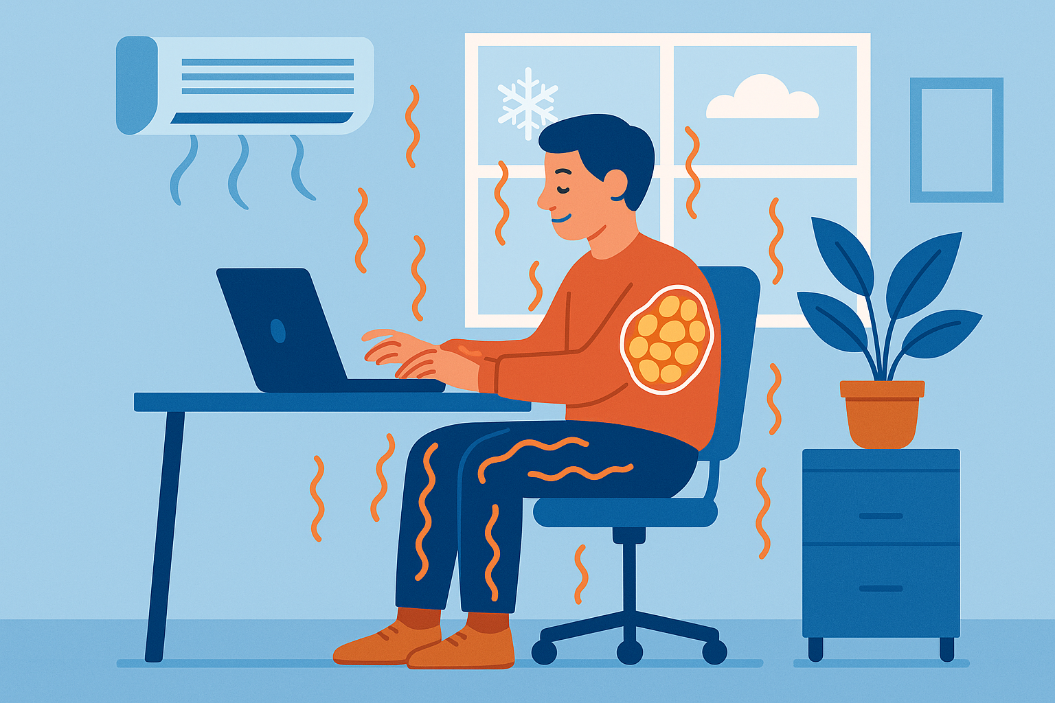 Cold exposure effects on sitting metabolism