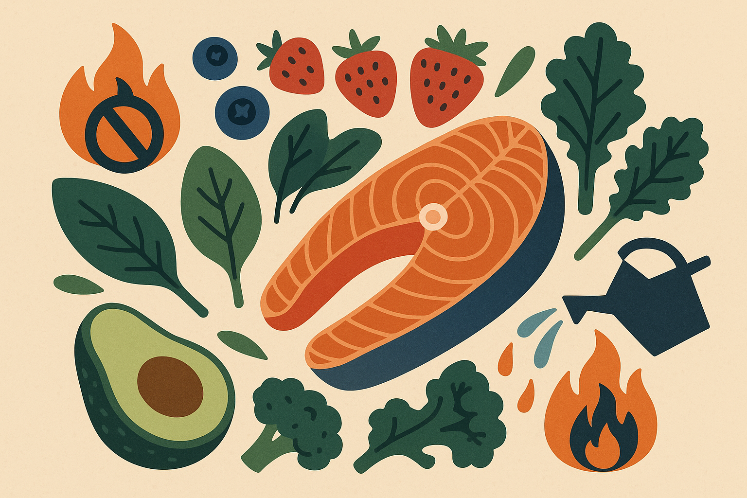 Anti-inflammatory foods and nutrition