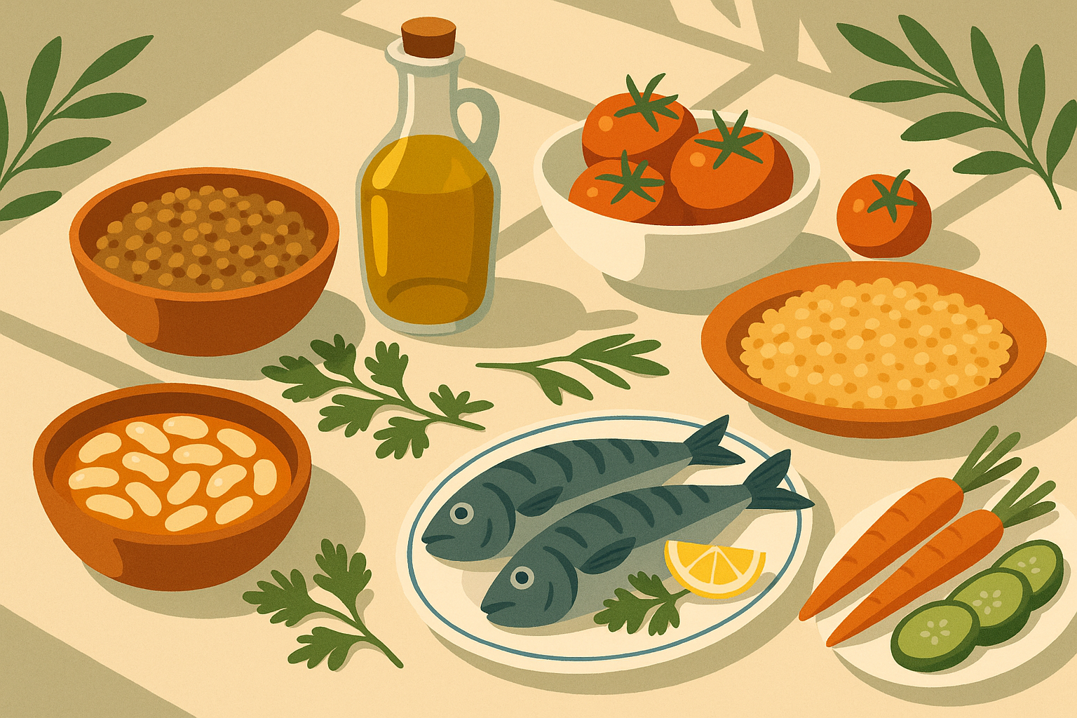 Mediterranean midday meal timing benefits