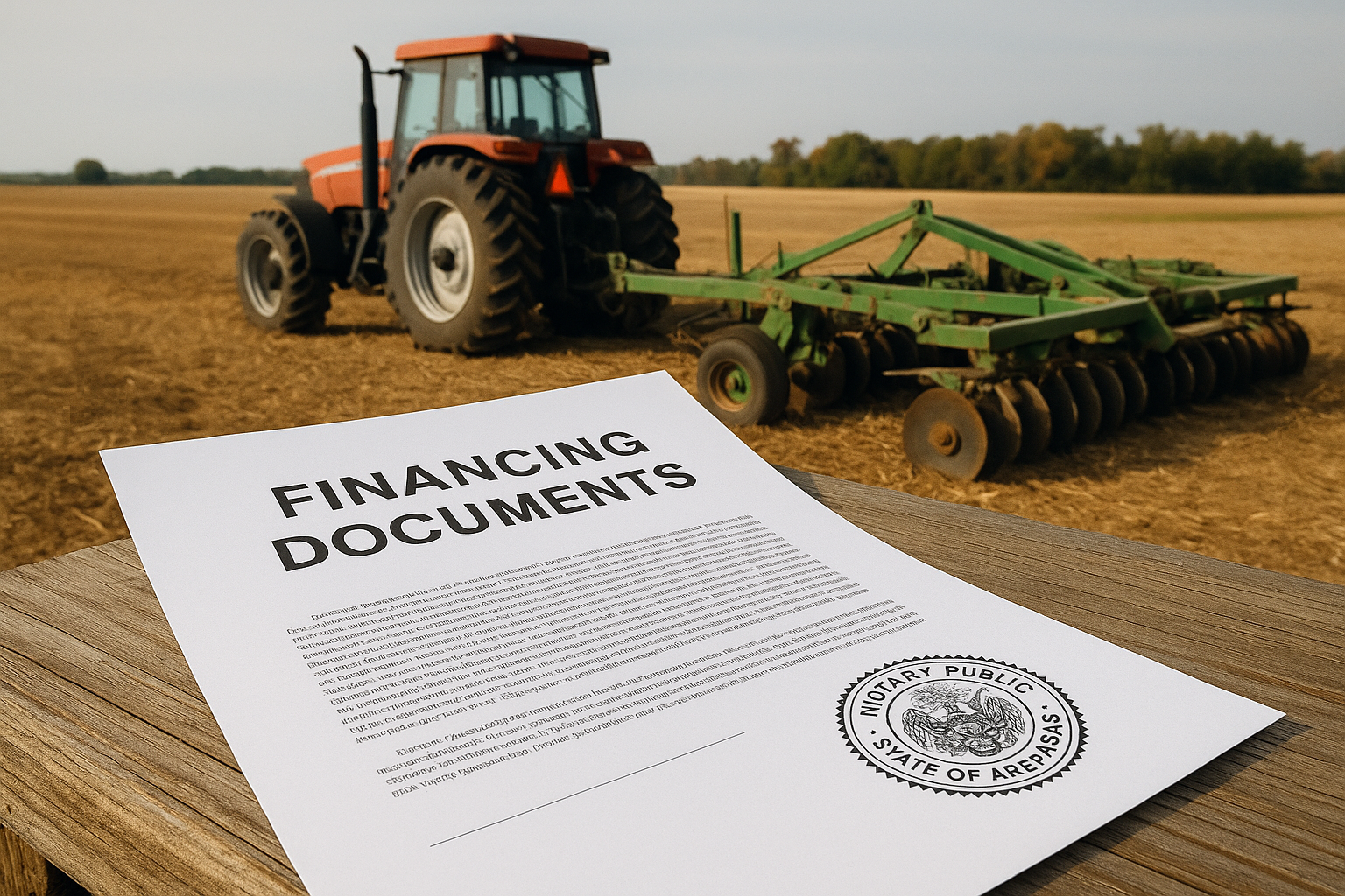 Agricultural notary services Arkansas