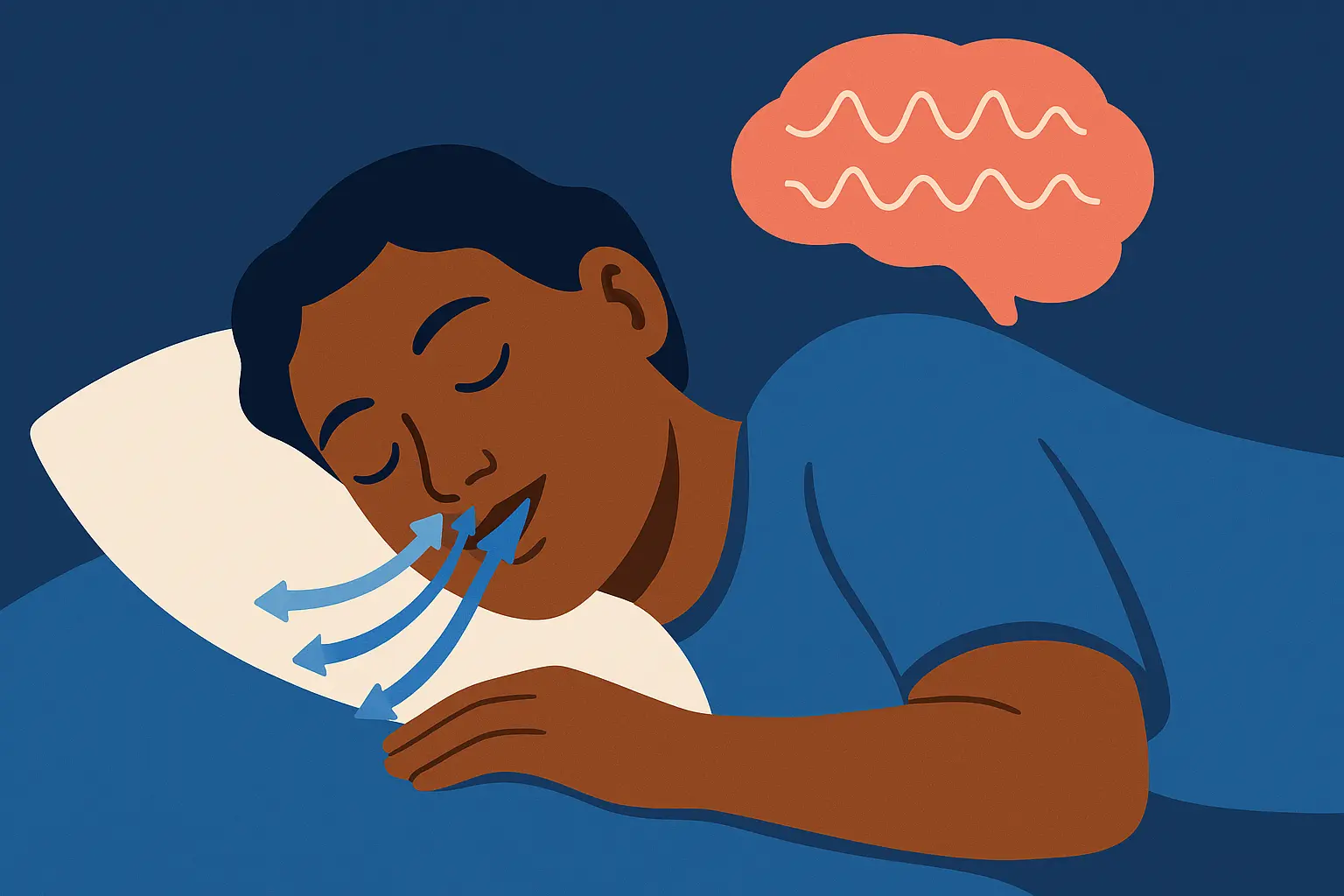 Sleep quality improvement after jaw surgery