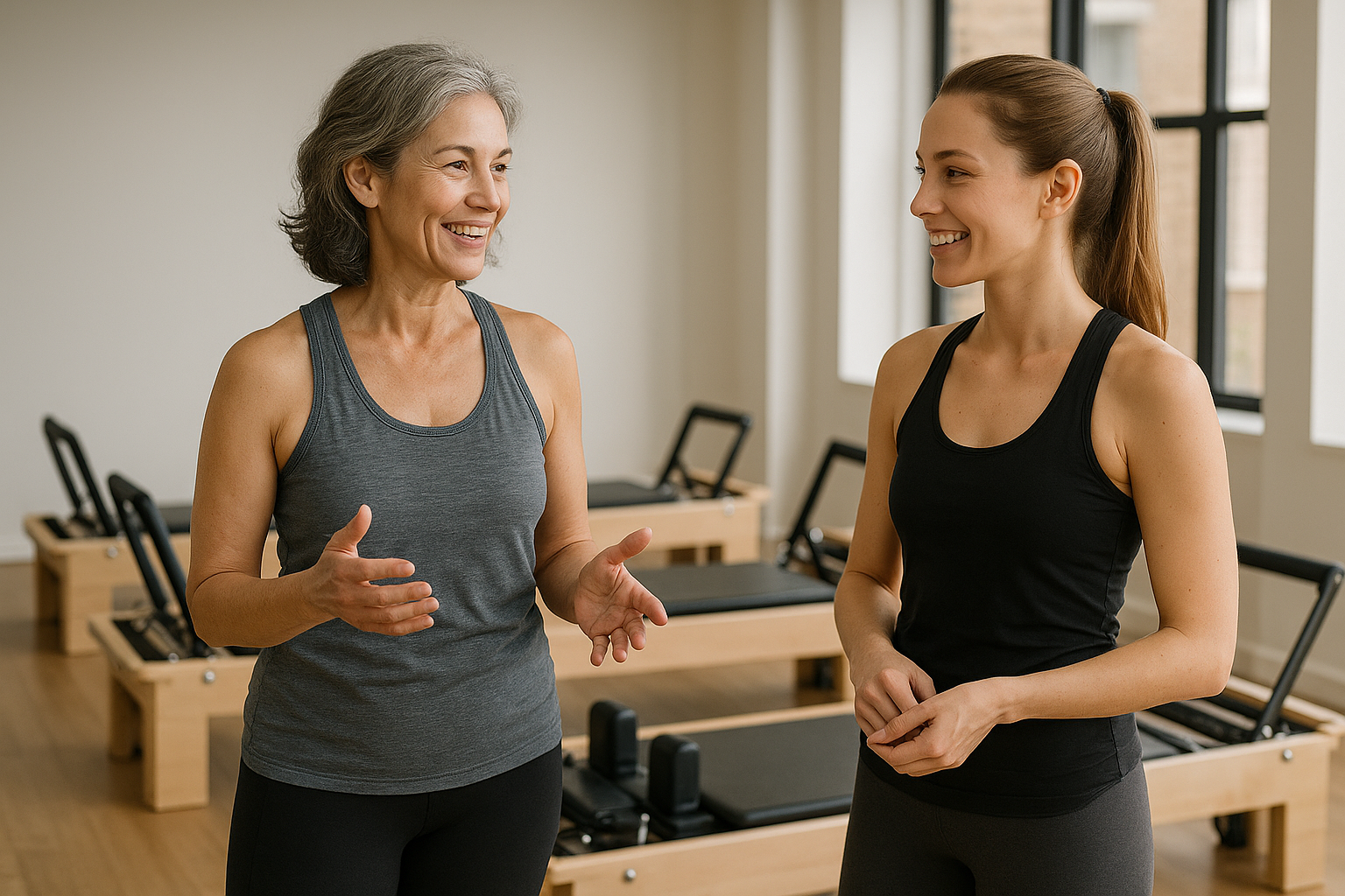 Mentorship relationships in Pilates teaching
