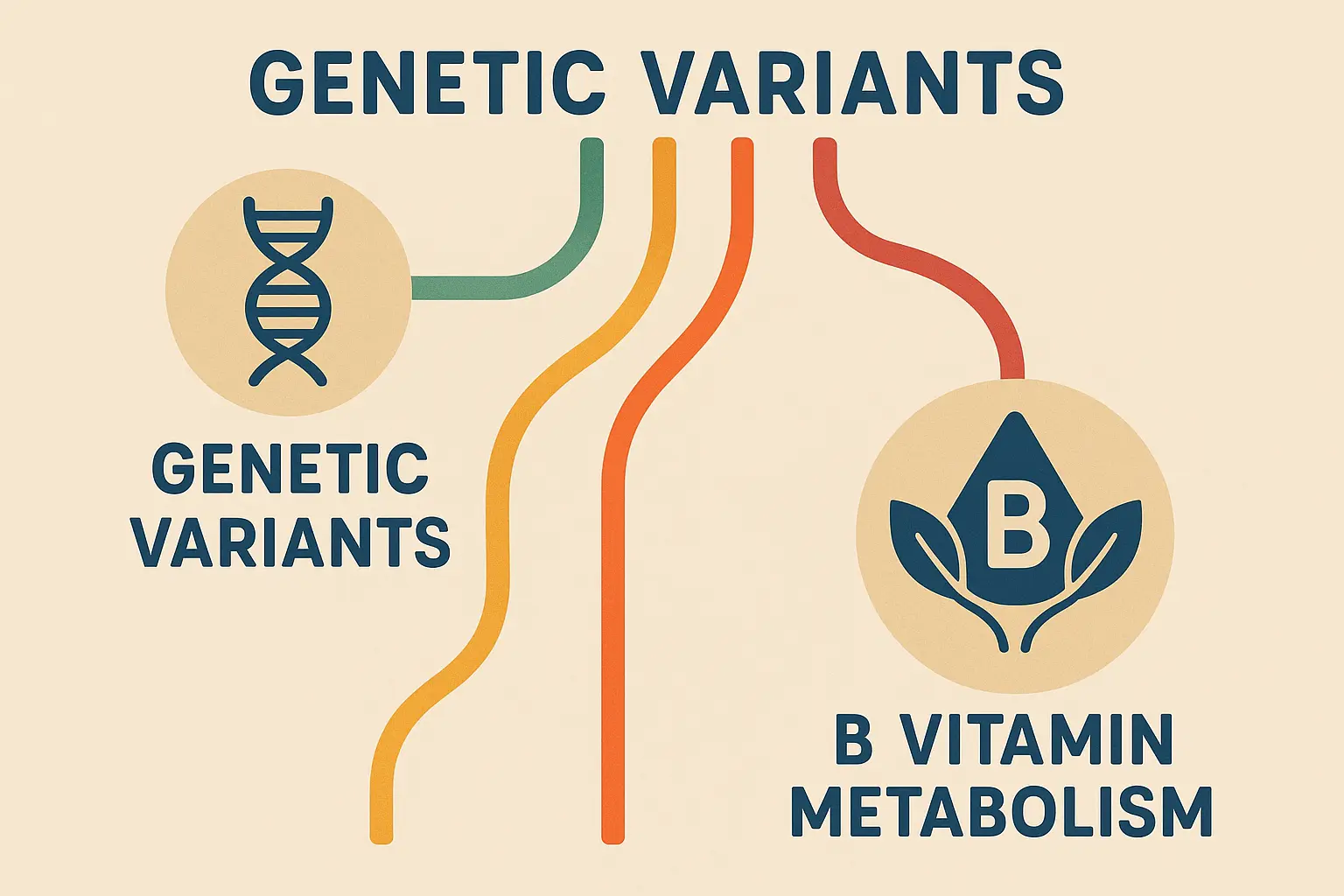 Genetic variants B vitamin metabolism