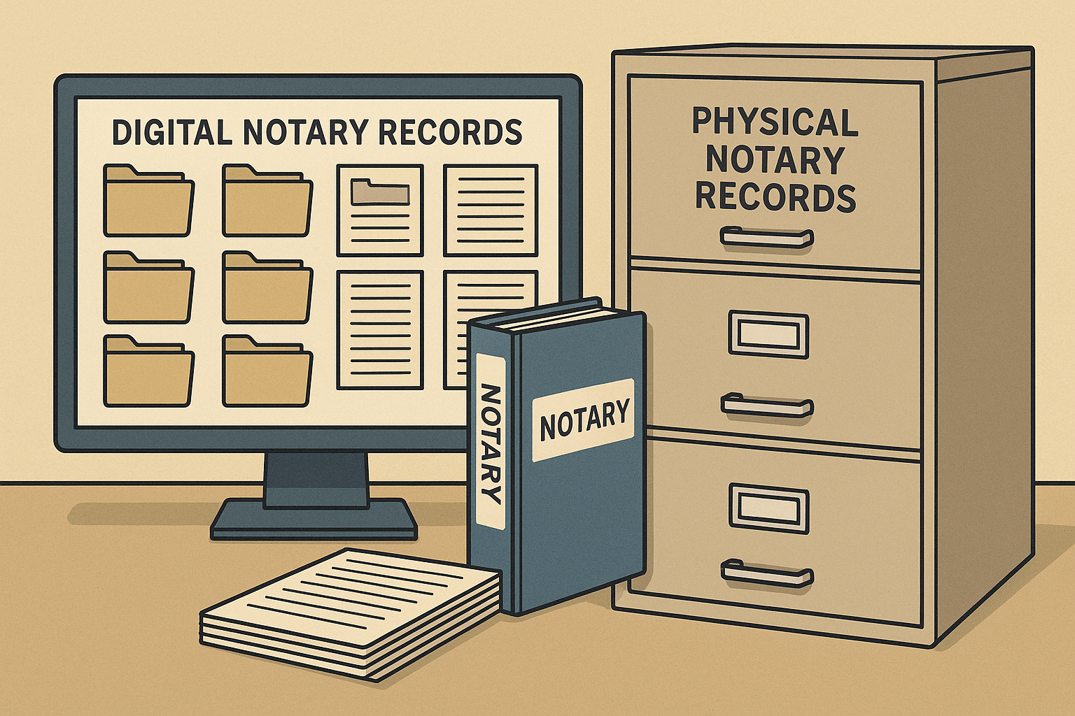 Documentation protocols for notary practice